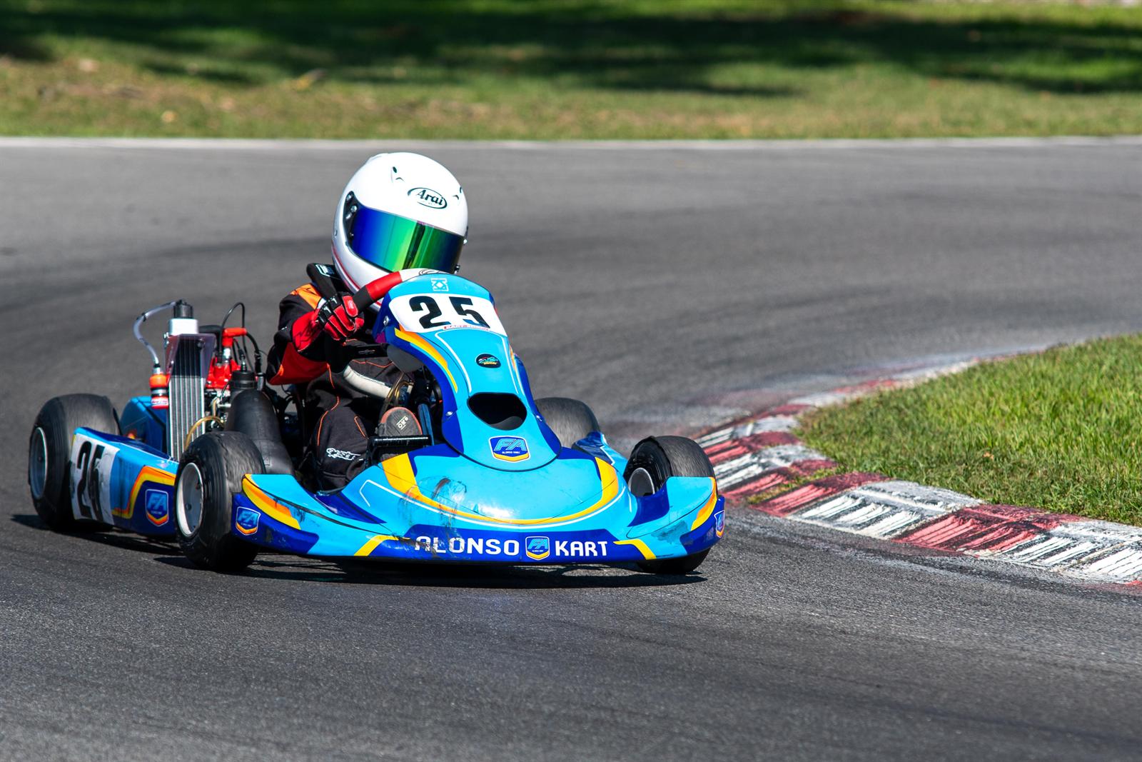 Kart race at Rotax Cup Wohlen